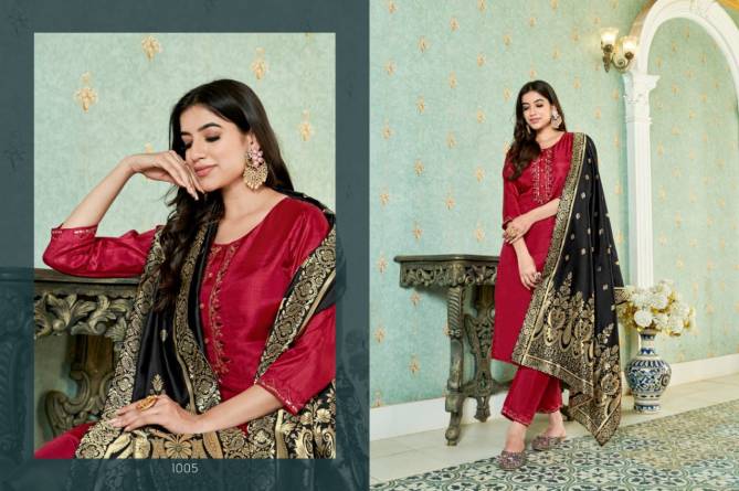 Gungroo By Sweety Chinon Silk Designer Kurti With Bottom Dupatta Wholesale Price In Surat